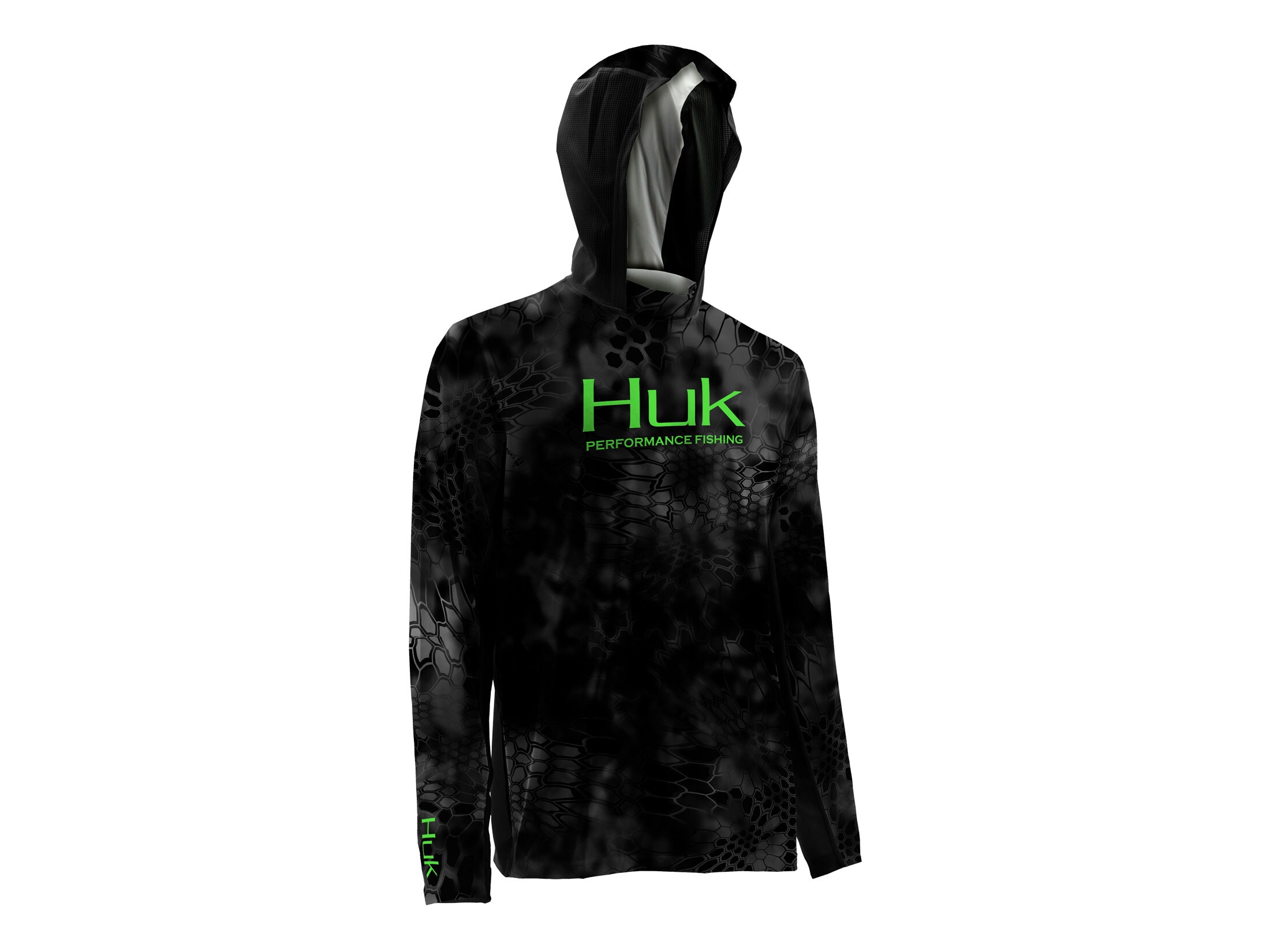 Huk Men s Kryptek Icon Performance Hoodie Polyester Spandex Kryptek