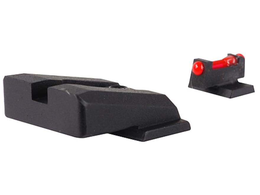 Novak Competition Sight Set S&W M&P Pro, 9L Rear Fiber Optic Front Red