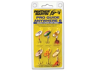 Panther Martin BE6 Best Of The East Spinner Kit, #1/#2, Assorted, 6/Pa