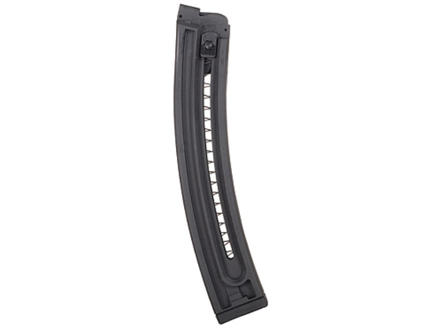 ProMag Mag GSG-5, GSG 522 22 Long Rifle 22-Round Polymer Black