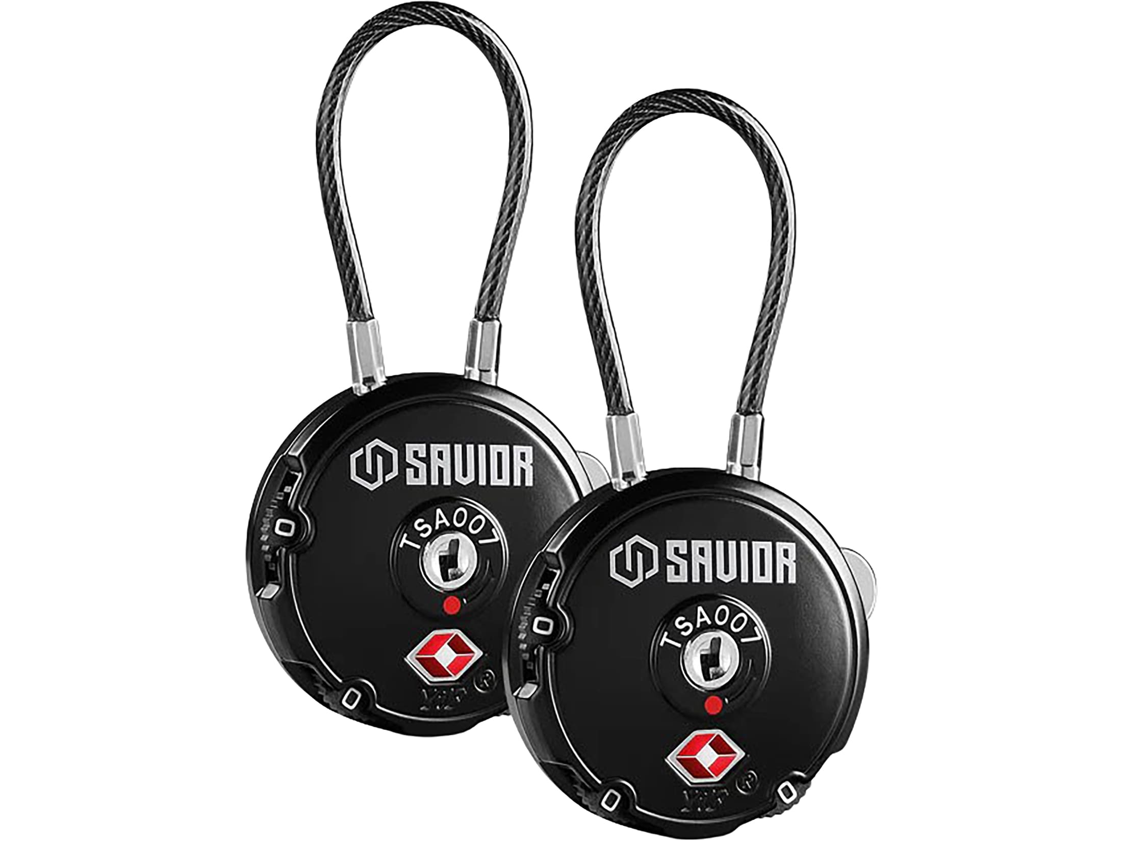 Springfield Armory Cable Lock Savior Equipment Round Cable Lock Black