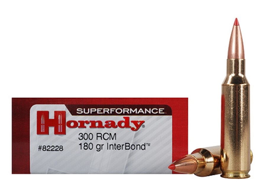Hornady Superformance 300 Ruger Compact Mag Ammo 180 Grain Hornady