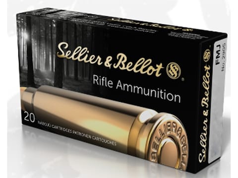 Sellier & Bellot Ammunition 7.62x51mm NATO 147 Grain Full Metal Jacket