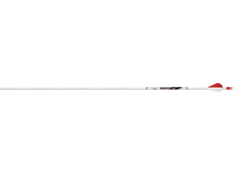 Beman White Out 300 Carbon Arrow 2" XPV Vanes White Pack of 6