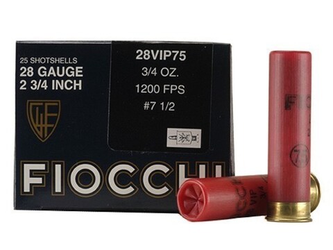 Fiocchi Exacta Target Ammunition 28 Gauge 2-3/4" 3/4 oz