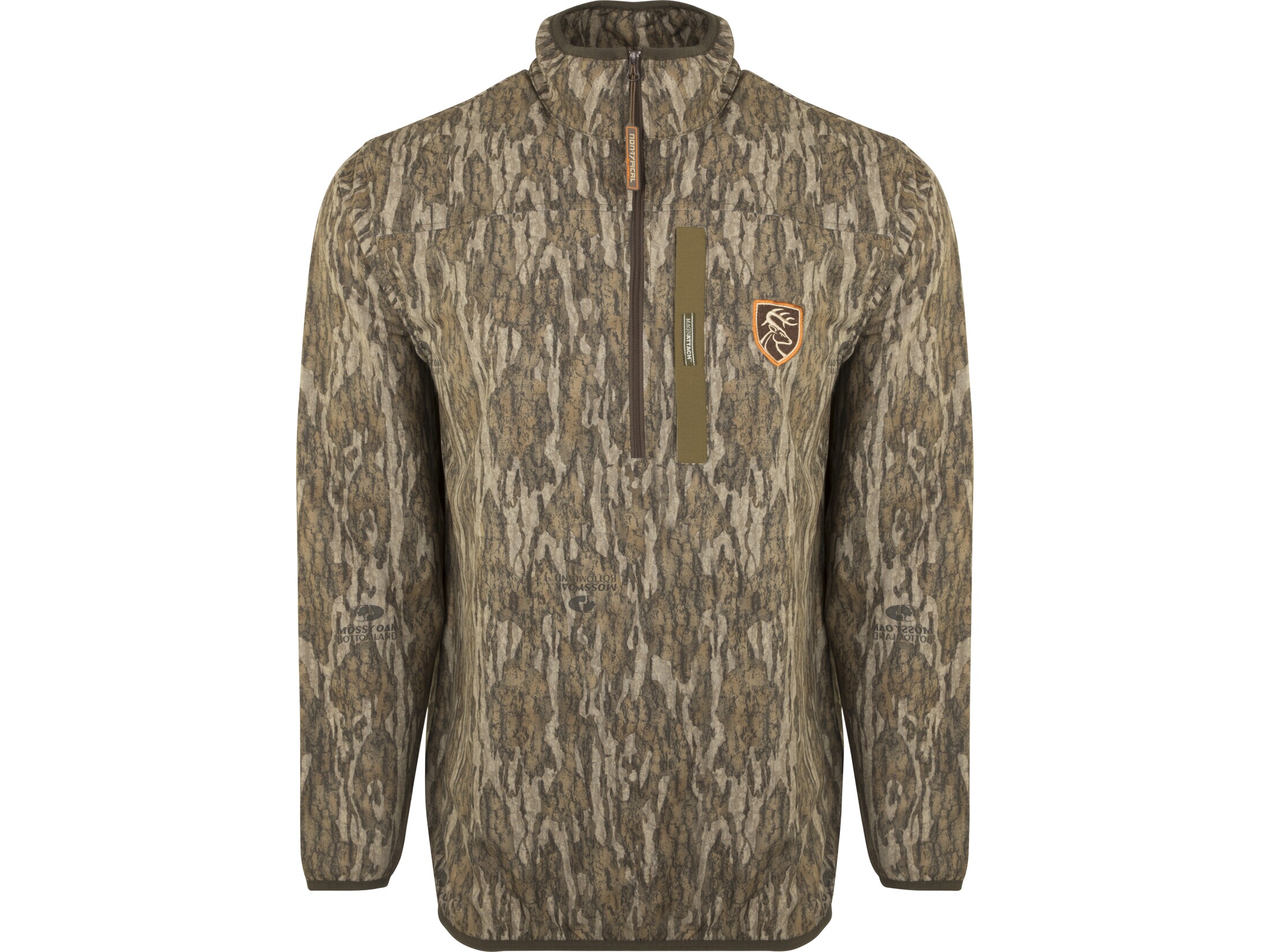 Drake Waterfowl Breathlite 1/4 Zip Jacket Brown X Large - 11107862