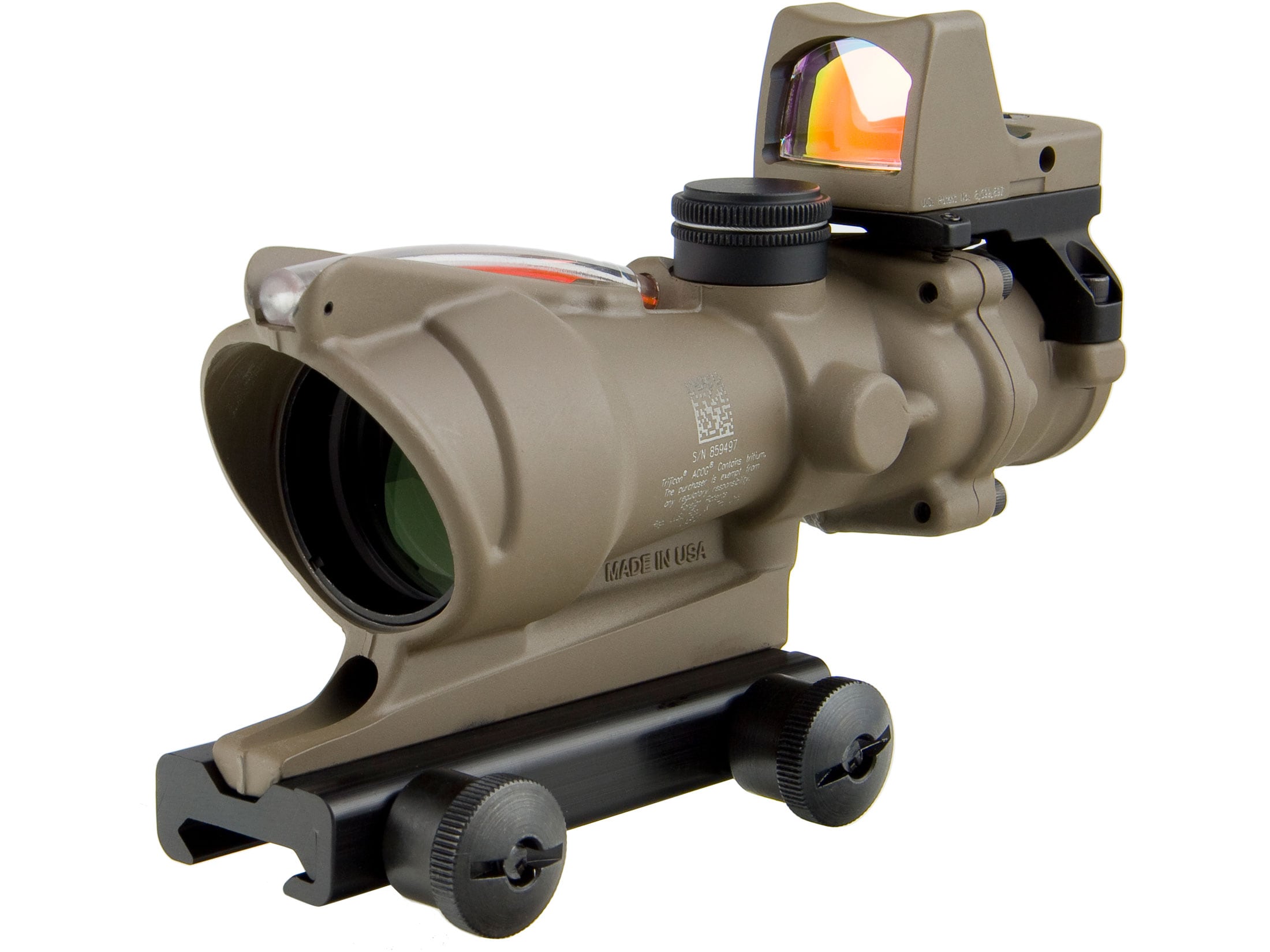 Trijicon ACOG Rifle Scope 4x 32mm Dual-Illuminated Green Crosshair