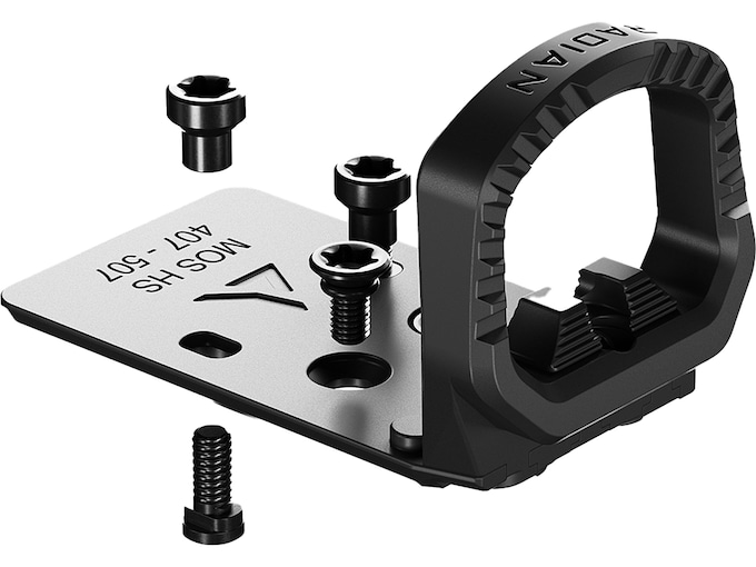 Radian Guardian Optic Guard with Back Up Iron Sights for Glock MOS Holosun 407, 507 Black