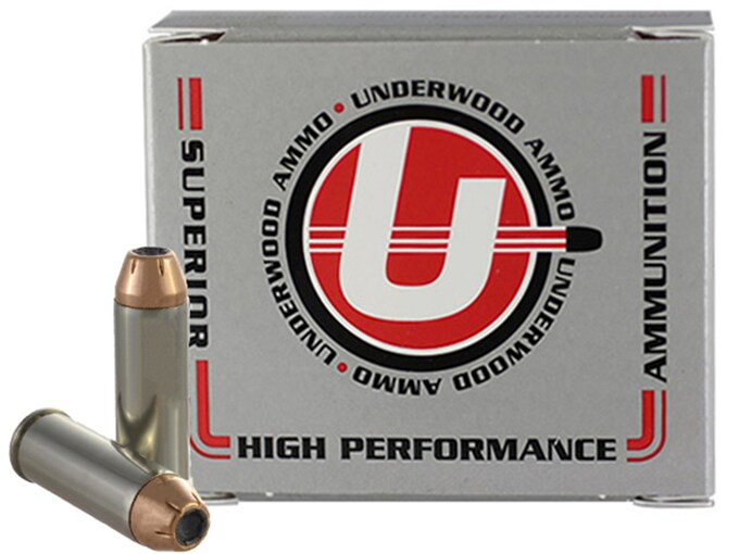 Underwood Ammo XTP Jacketed Hollow Point Handgun Ammunition 45 Colt (+P) 300gr JHP 1300 Fps 20/ct | USA Gun Store