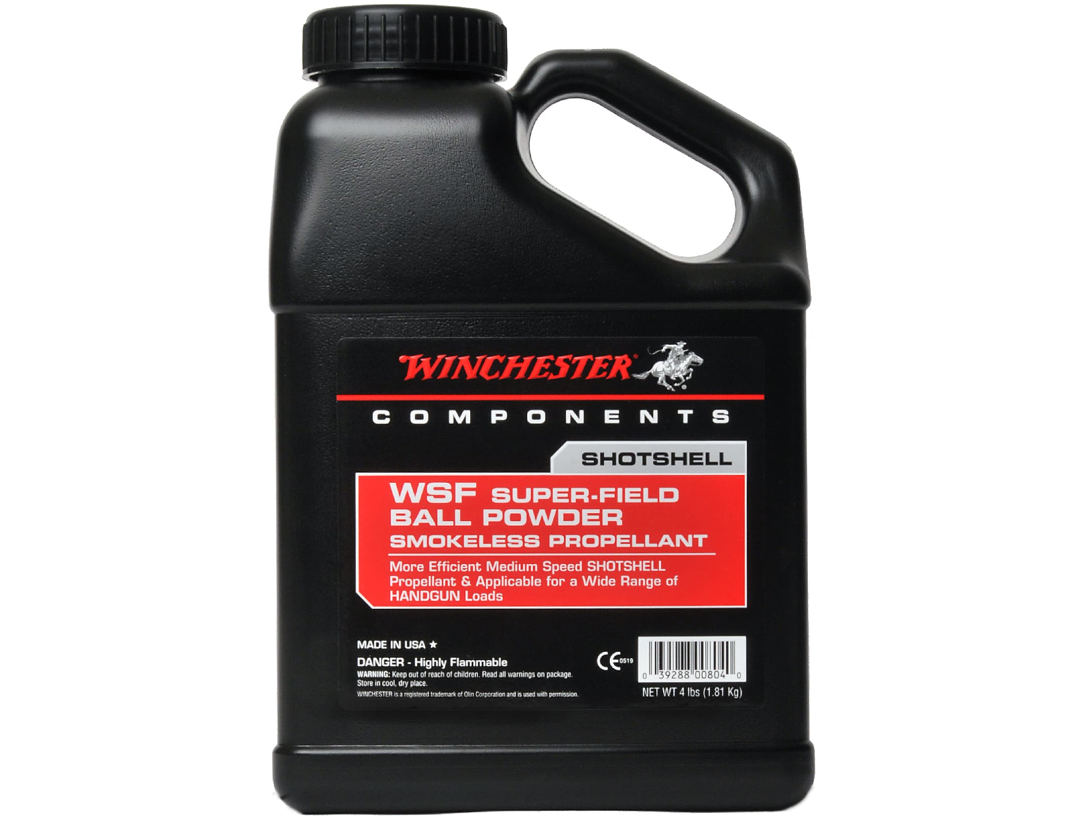 Winchester WSF Smokeless Gun Powder 4 lb
