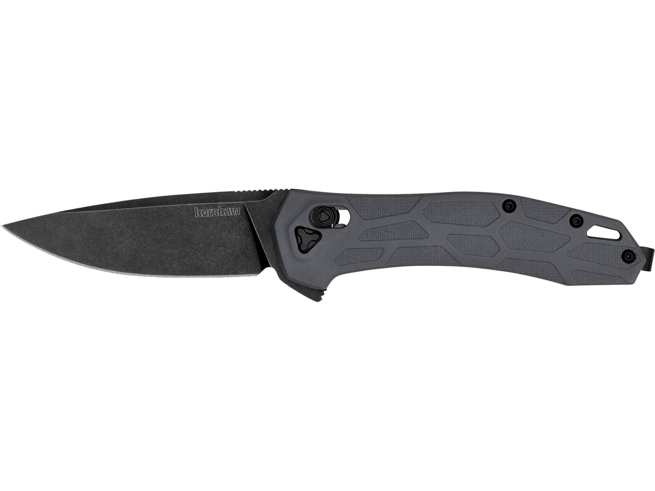 Kershaw Covalent Pocket Knife 3.2 Drop Point D2 Black Stonewash Blade