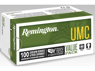 Remington UMC Ammunition 9mm Luger 115 Grain Jacketed Hollow Point Case of 600 (6 Boxes of 100)
