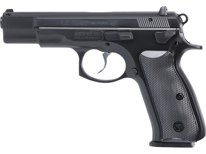 CZ 75 BD 50th Anniversary Elite 9mm Luger Pistol 4.6″ Barrel 10+1 Round Black