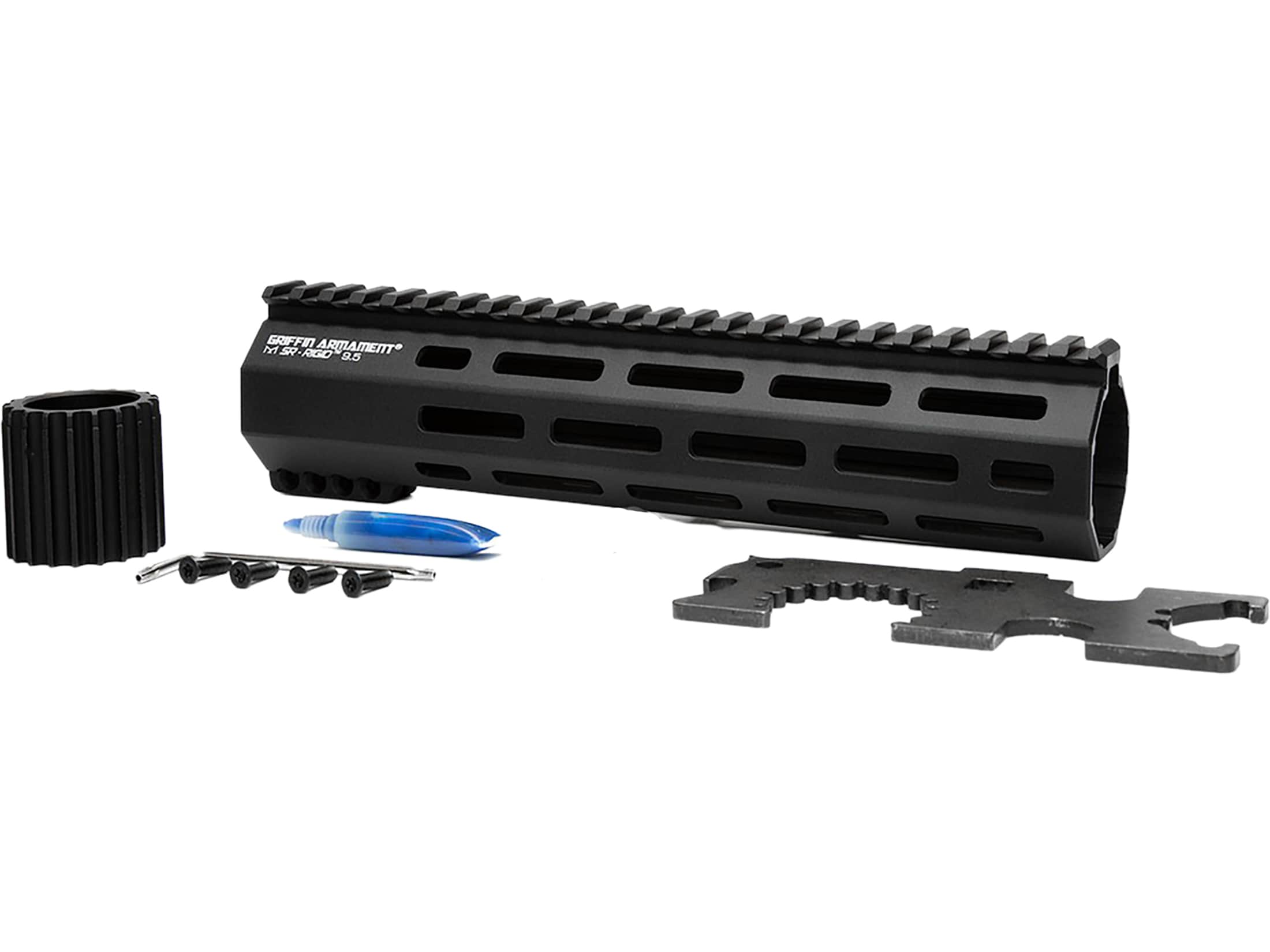 Griffin Armament Suppressor Ready Low Pro Rigid Rail MLOK Handguard