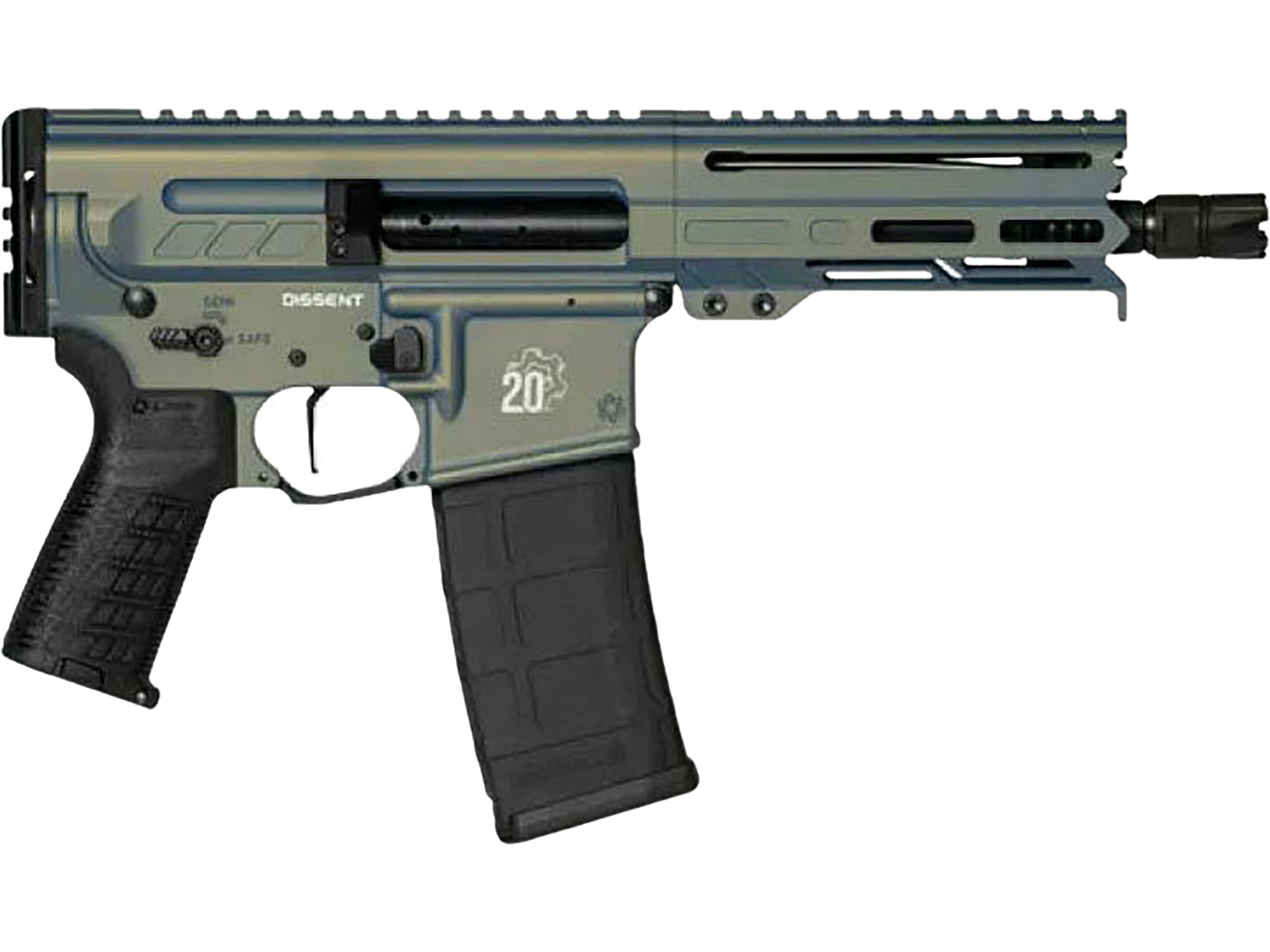 CMMG DISSENT Mk4 20th Anniversary 5.56x45mm NATO Pistol 6.5 Barrel