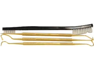 Hoppe's Brass Gun Cleaning Picks and Brush Set