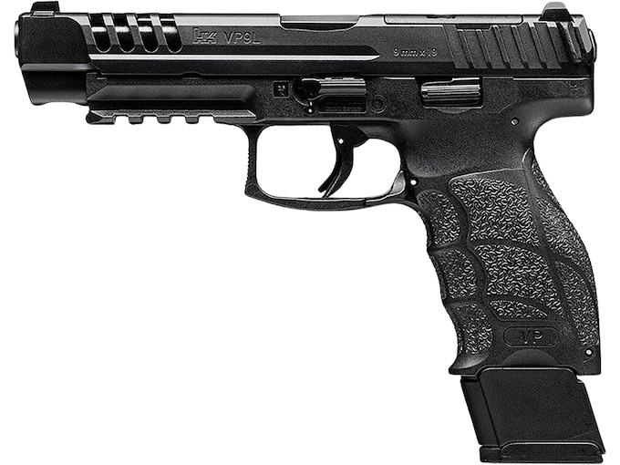 HK VP9L 9mm Luger Pistol 5″ Barrel 20+1 Round Black