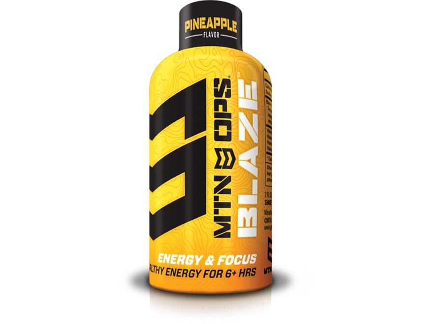 MTN OPS Blaze Energy Supplement Shot Berry