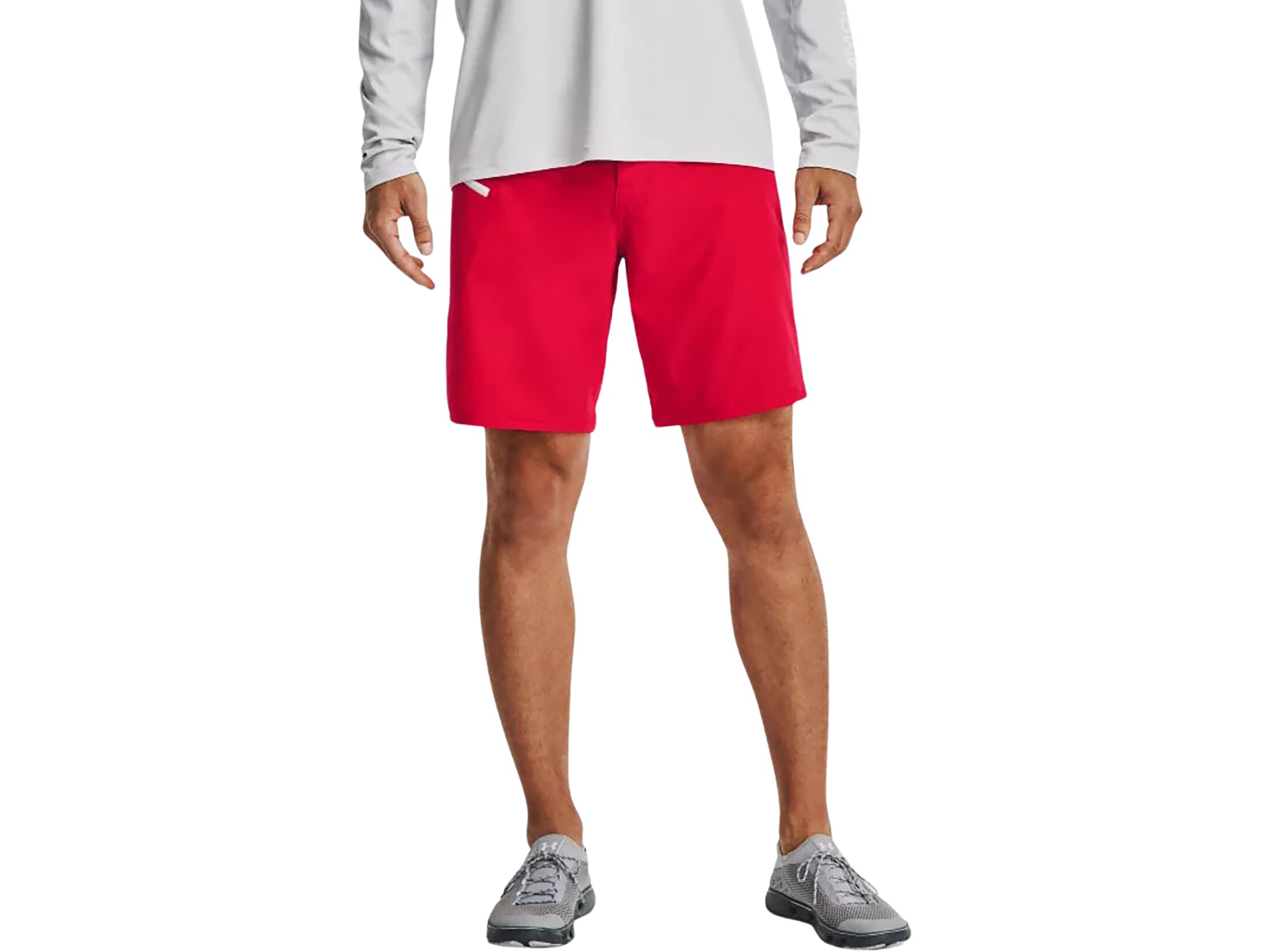 Under Armour Men's Tide Chaser Boardshorts Red/White 30 Waist 8.25