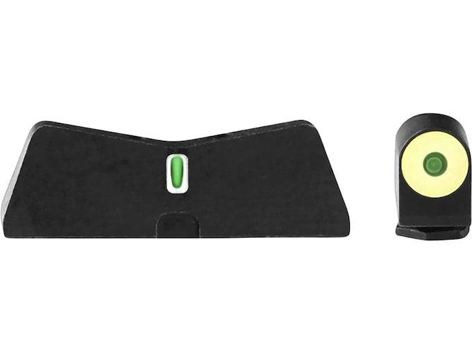 XS DXT2 Night Sight Set for Glock 20, 21, 29, 30, 30S, 37, 41 Big Dot Tritium Front, Tritium Stripe Rear Yellow