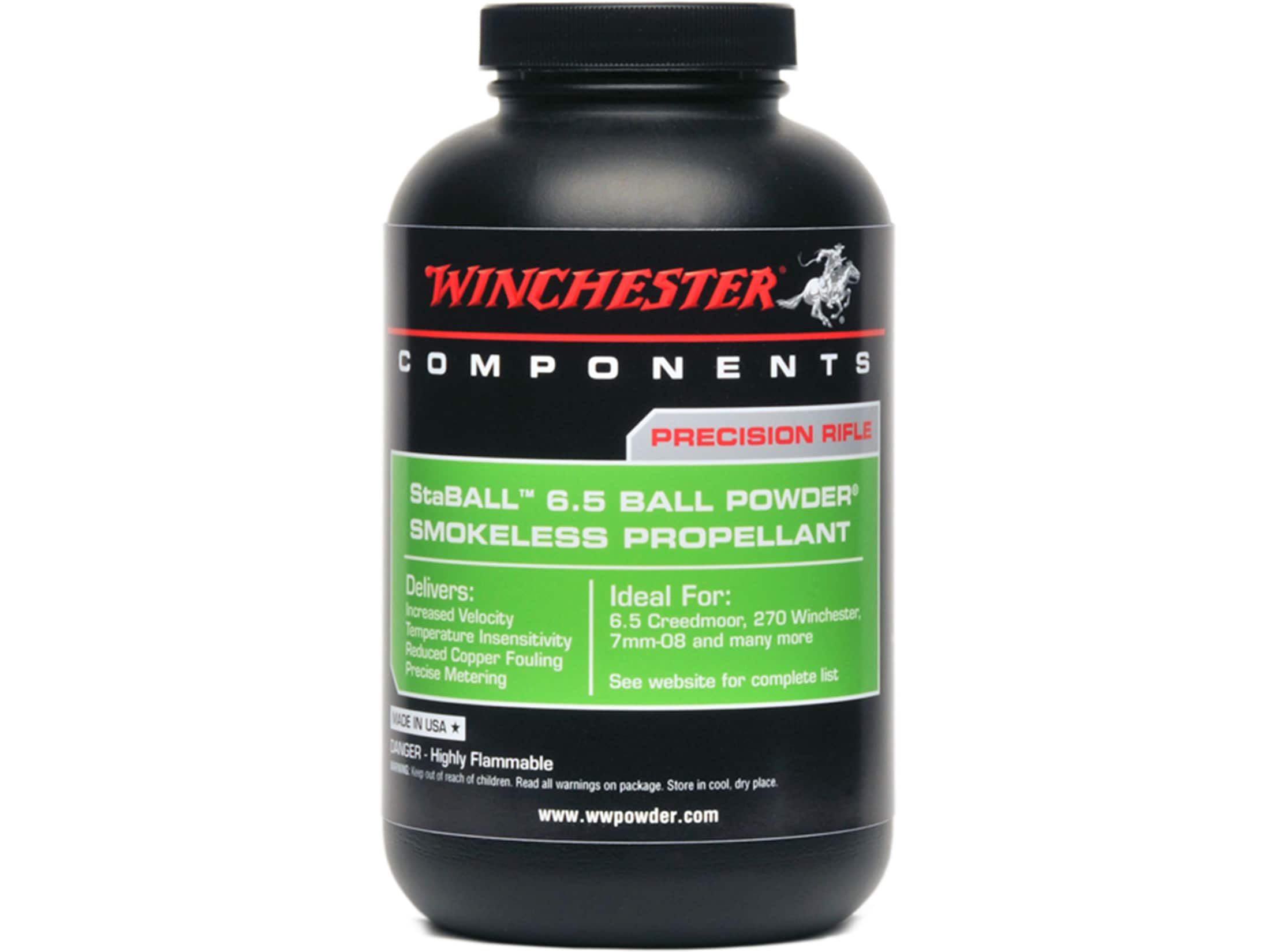 Winchester StaBall 6.5 Smokeless Gun Powder