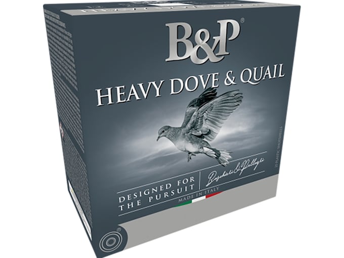 B&P Dove & Quail 410 Ammo 2-1/2″ #7-1/2 Lead Shot 1/2 oz Case of 250 (10 Boxes of 25)