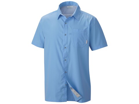 Columbia Men's PFG Slack Tide Camp Short Sleeve Shirt Polyester