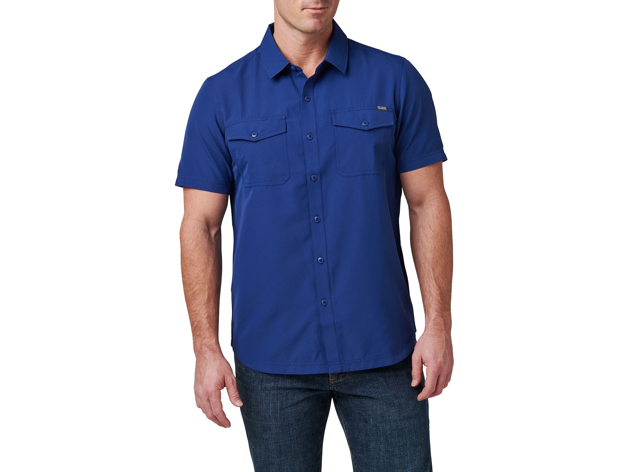 5.11 Men's Marksman Short Sleeve Shirt Volcanic 2XL