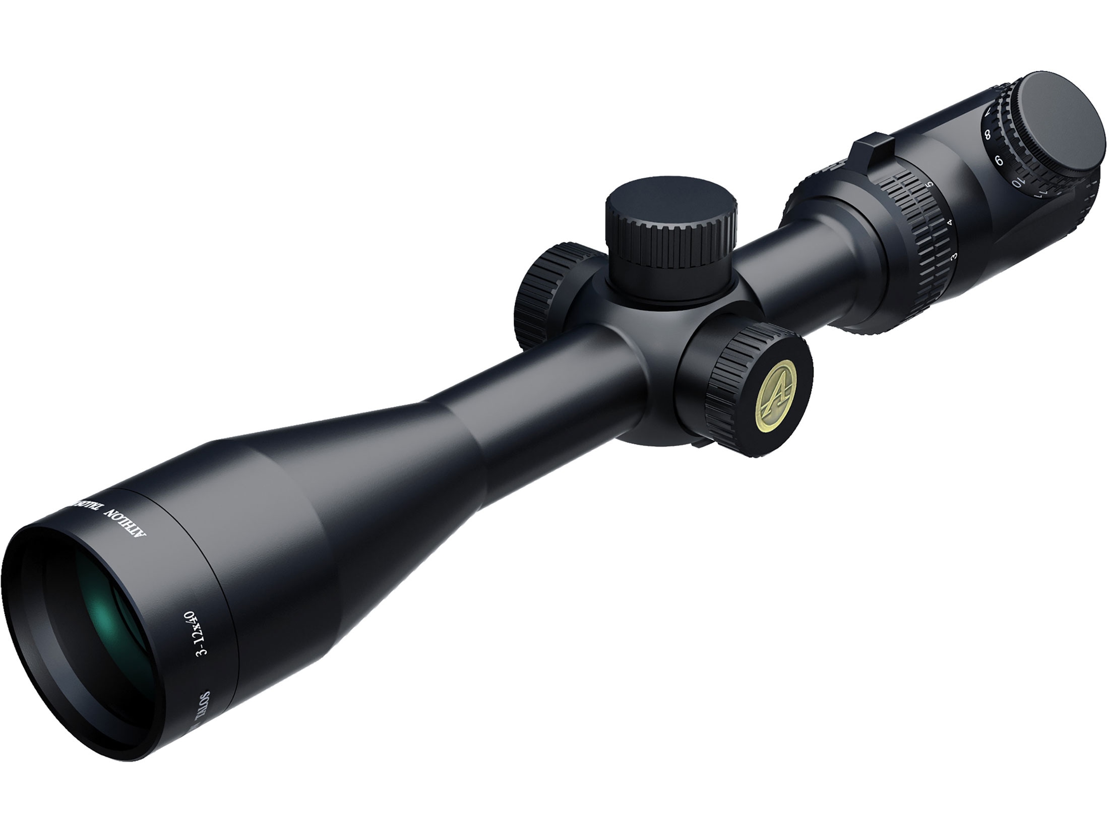 Athlon Optics Talos Rifle Scope 3-12x 40mm Illuminated BDC 600 Reticle Matte Black- Blemished