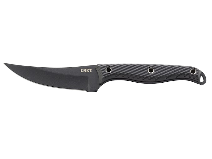 CRKT 2709 Clever Girl 4.60″ Fixed Plain Black Powder Coated SK-5 Steel Blade/ Black G10 Handle Includes Sheath