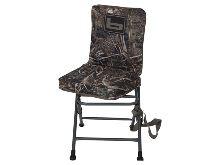 Banded Swivel Blind Chair 600D Fabric Mossy Oak Bottomland Regular