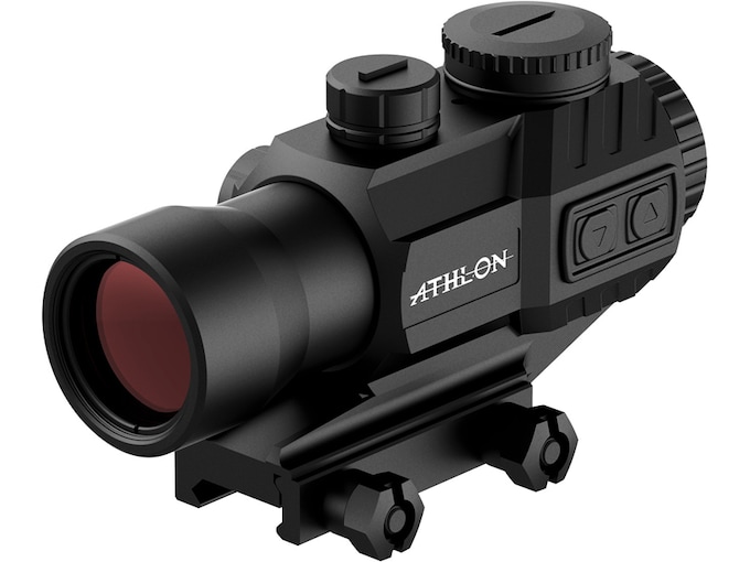 Athlon Optics Midas BTR TSP3 Prism Scope 3x 28mm TSP3 Green/Red Reticle with Picatinny Mount Matte