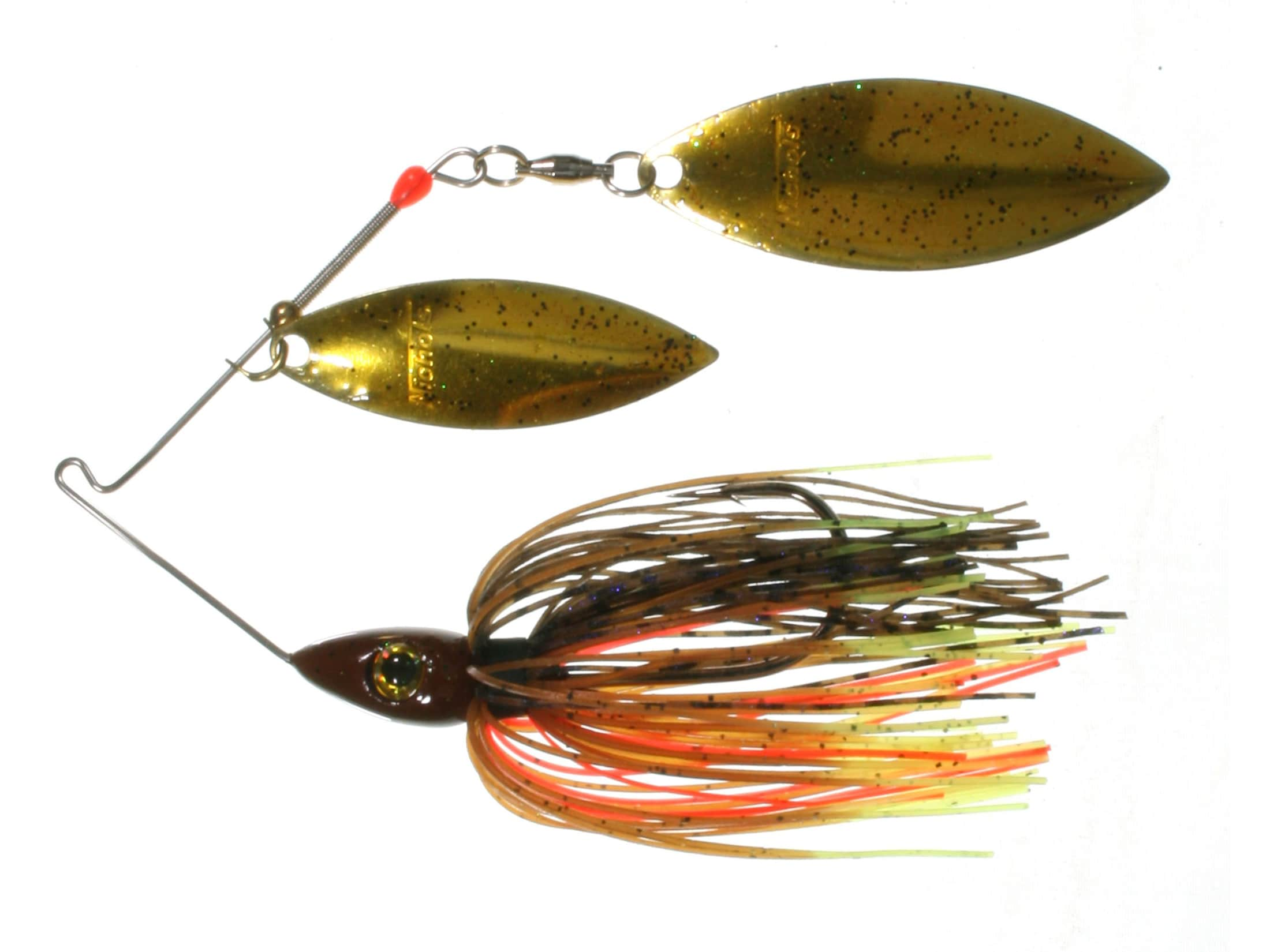 Nichols Lures Pulsator Metal Flake Double Willow Spinnerbait 1/2oz