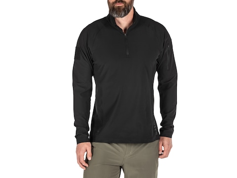 5.11 Men's Contender Long Sleeve 1/4 Zip Shirt Polyester/Elastane