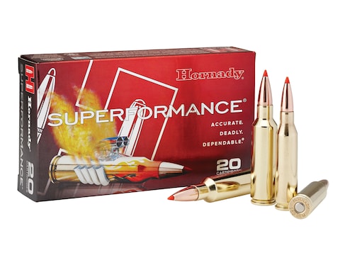 Hornady Superformance Ammunition 6mm Creedmoor 90 Grain GMX Lead-Free Box of 20