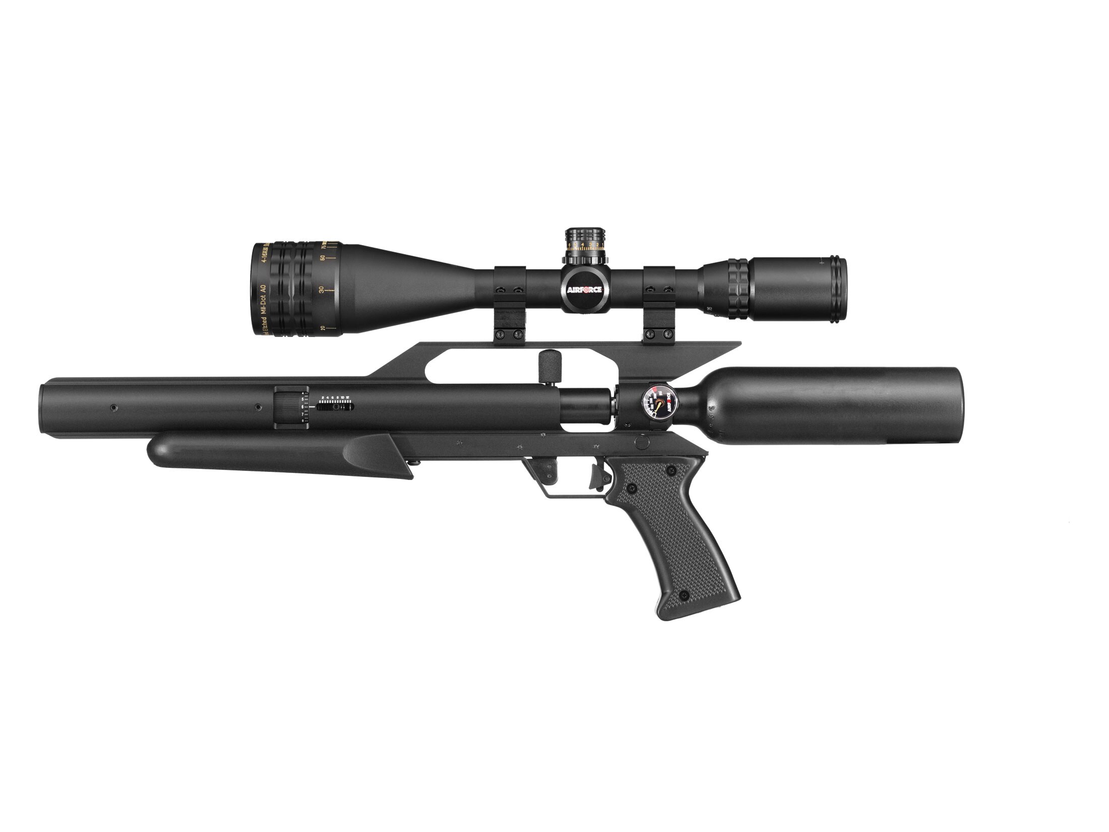 Airforce TalonP PCP Air Pistol 25 Cal Pellet Black 39x 50mm Scope