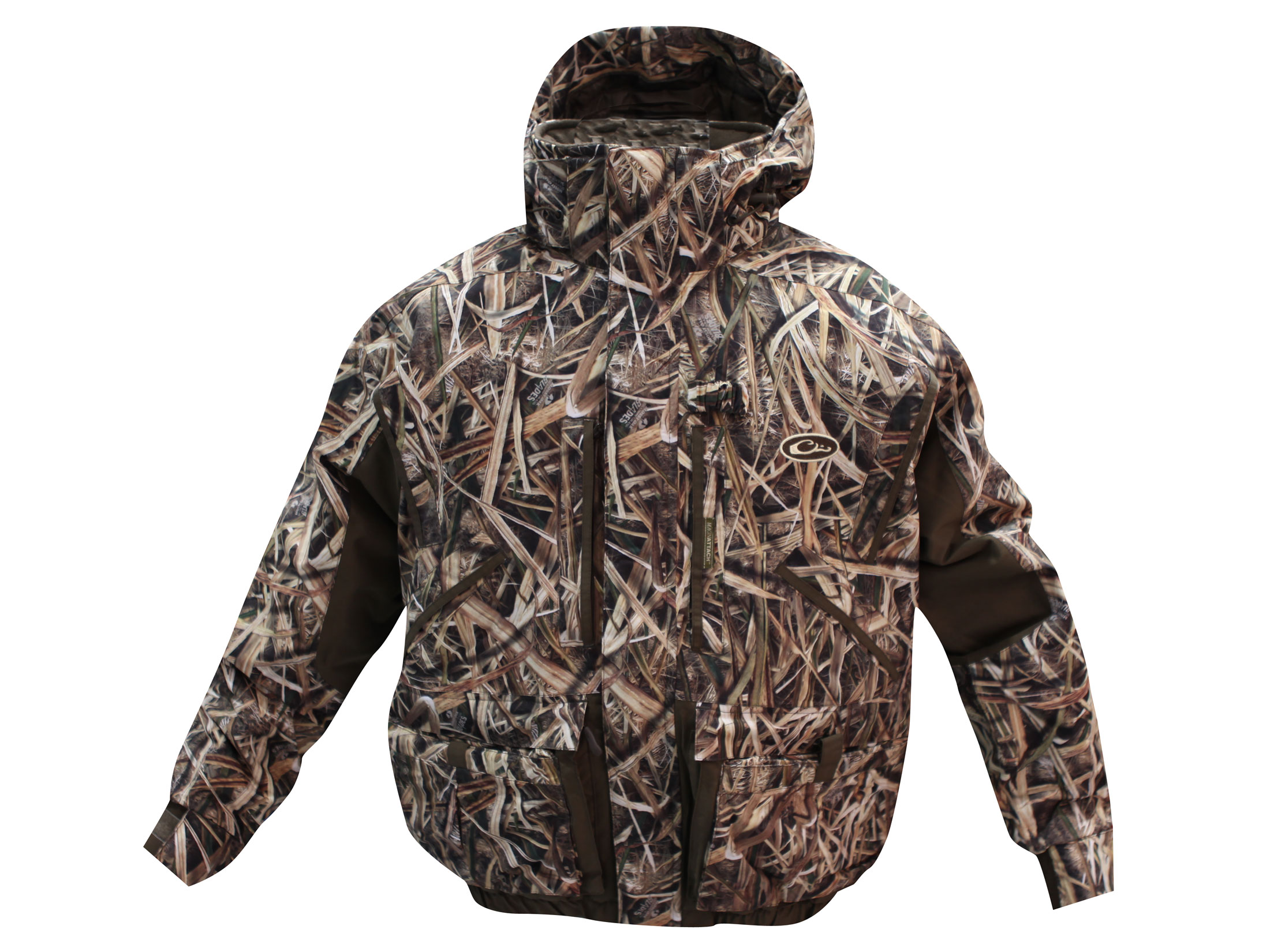 Drake Men s LST Insulated Waterfowler s Jacket 2 0 Polyester Mossy Oak