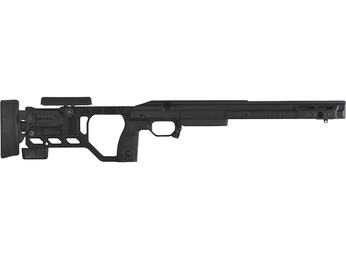 Kinetic Research Group Whiskey-3 Gen 6 Chassis for Remington 700 Short Action Black