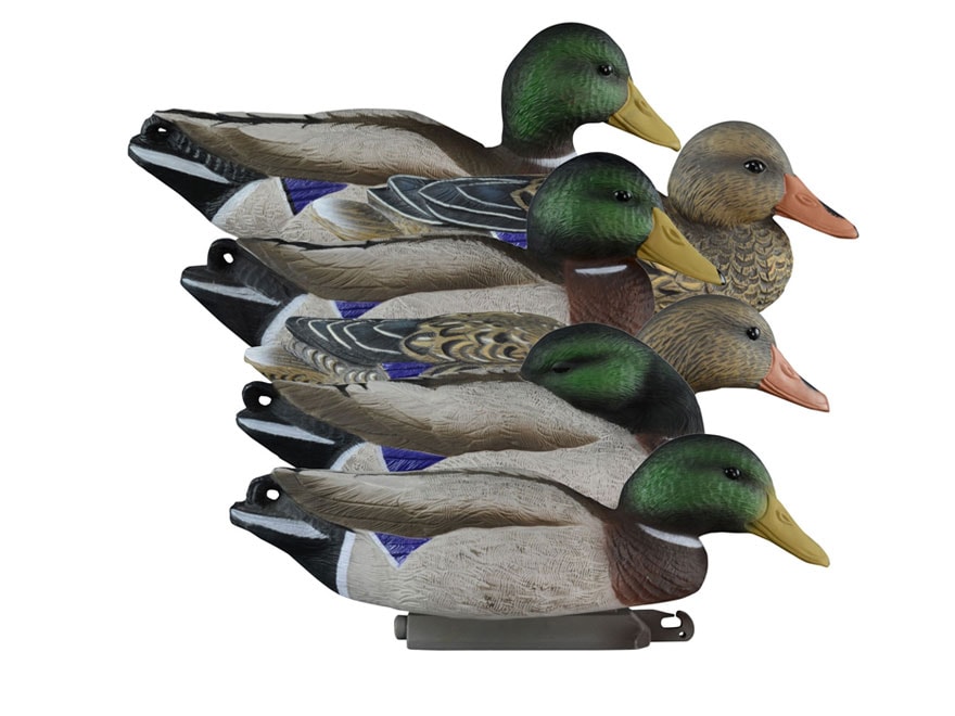 Higdon Full Size Foam Filled Mallard Duck Decoy Polymer 6PK