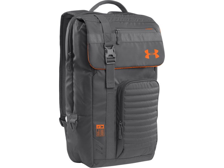 Under Armour UA VX2-T Backpack Nylon Graphite Blaze Orange