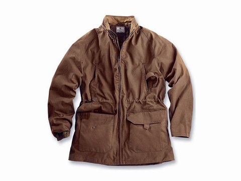 Beretta Men's Anorak Jacket Waxed Cotton Brown Large 42-44