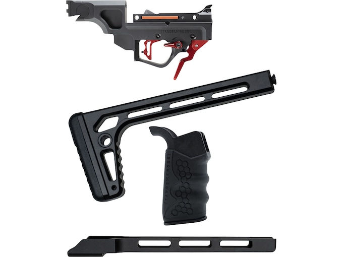 TandemKross Pro Bundle Manticore X Lower, M-LOK Forend, HiveGrip, Folding Picatinny Stock Ruger 10/22 Red