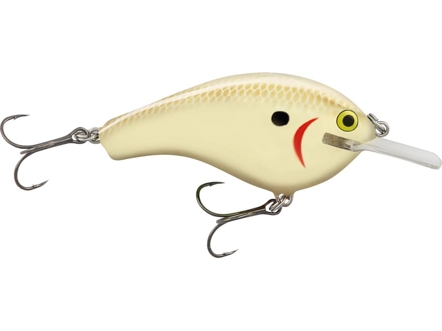 Bagley Flat Balsa B2 Crankbait Bone White