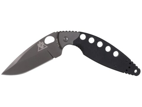 KA-BAR TDI Foldling Tactical Knife 3.63 Drop Point 5Cr SS Blade G-10