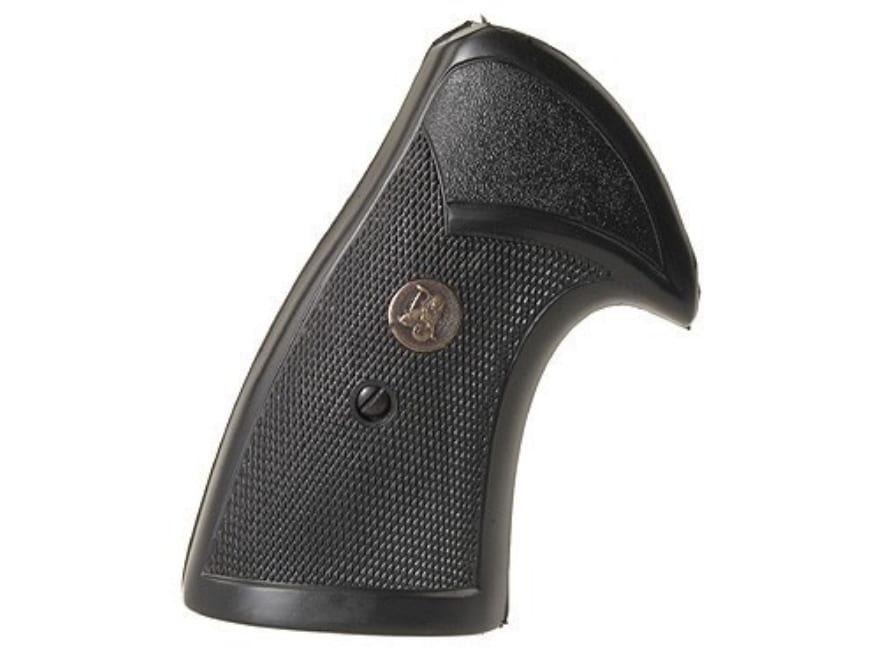 Pachmayr Presentation Grips S&W K L-Frame Square Butt Rubber Black.