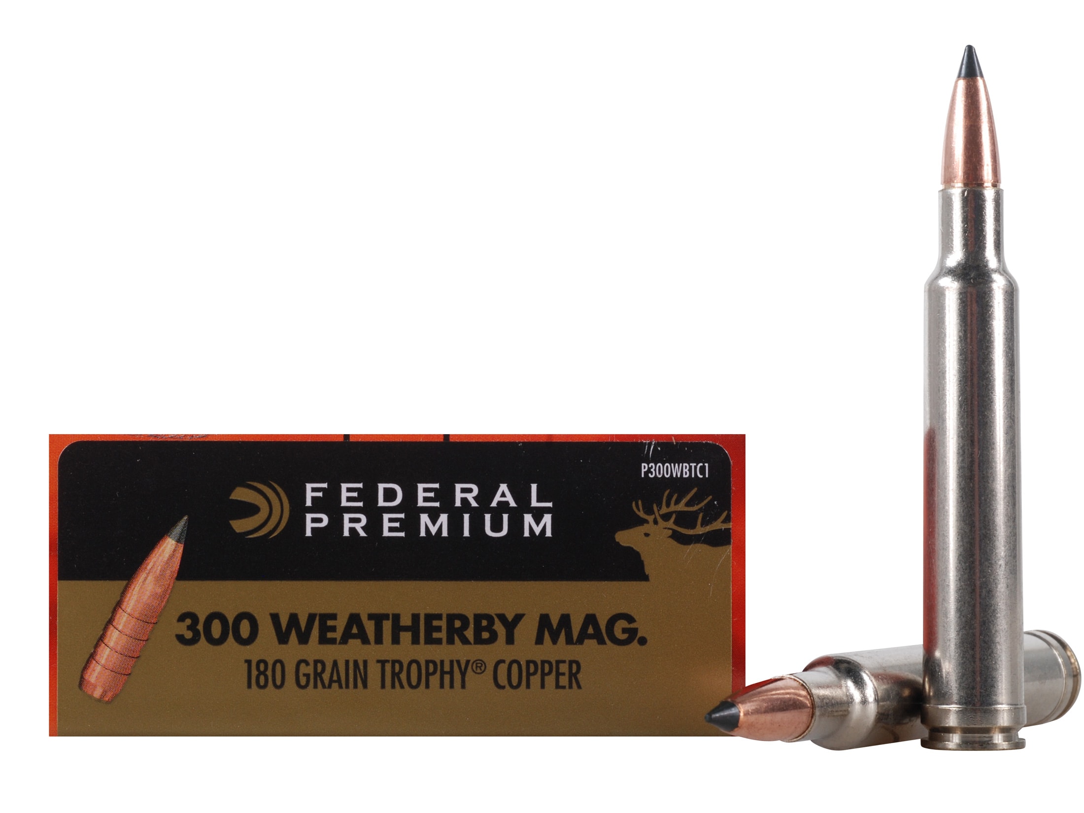 Federal Premium Vital-Shok Ammo 300 Weatherby Mag 180 Grain Trophy