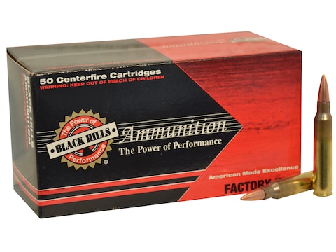 Black Hills Ammunition 5.56x45mm NATO 70 Grain Hornady GMX Hollow Point Boat Tail Lead-...