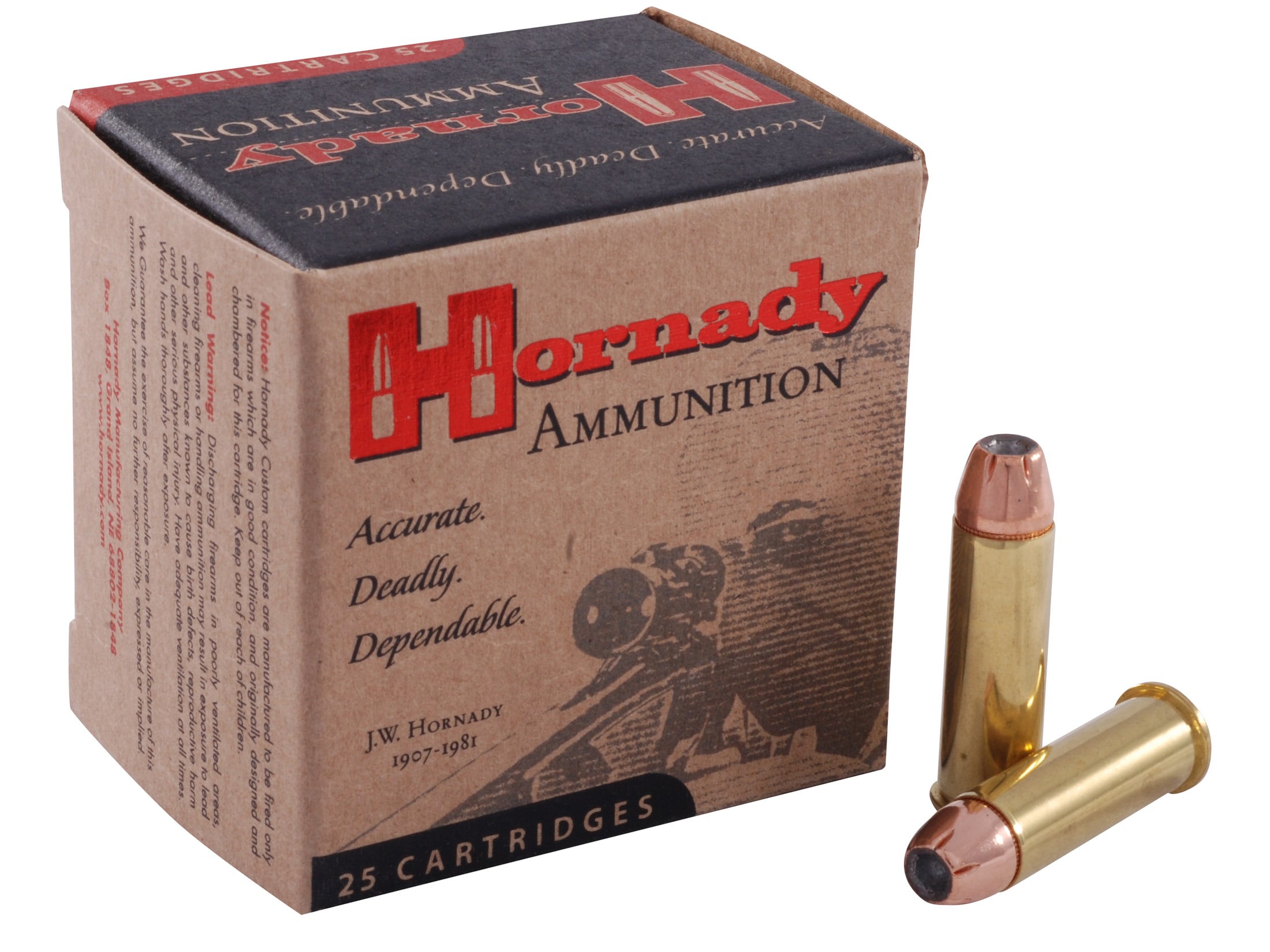 Hornady Custom Ammo 38 Special 125 Grain XTP Jacketed Hollow Point Box