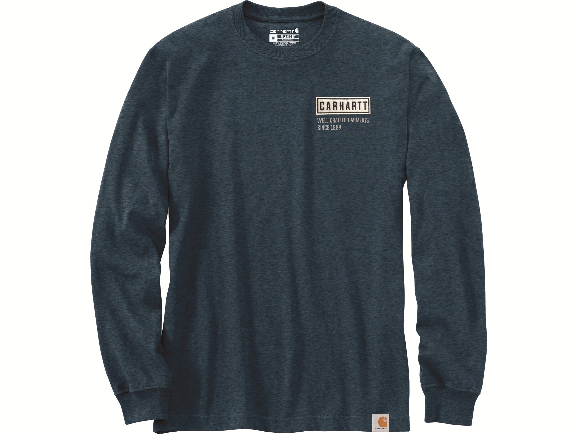 Carhartt Men's Relaxed Fit Heavyweight Long Sleeve Crafted Graphic