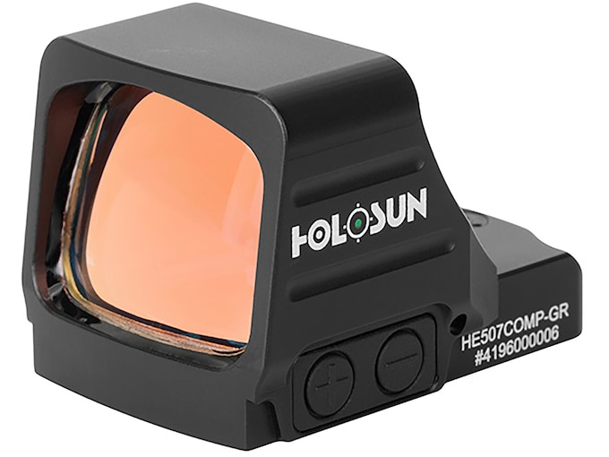 Holosun HE507COMP-GR Handgun Sight Multi-Reticle Green CRS Matte Black
